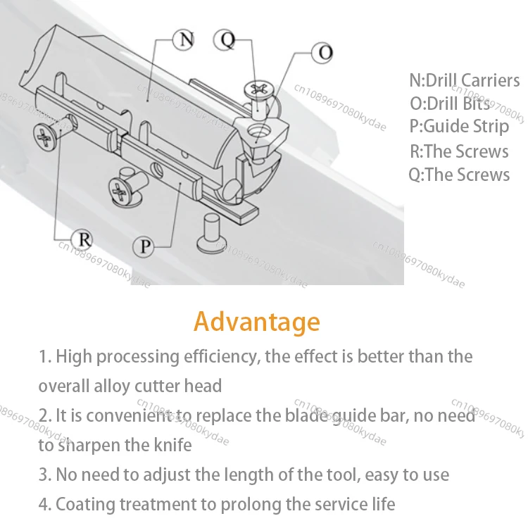 DeepTri-Drill Broca De Pistola Indexable Для Оборудования Mecanizado Metals Brocas Carburo Tungsteno Taladro