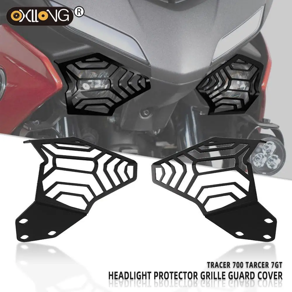 

For YAMAHA TRACER700 Tracer 700 Tracer 7 GT 7GT 2020 2021 Motorcycle Headlight Protector Grille Guard Cover Protection Grill