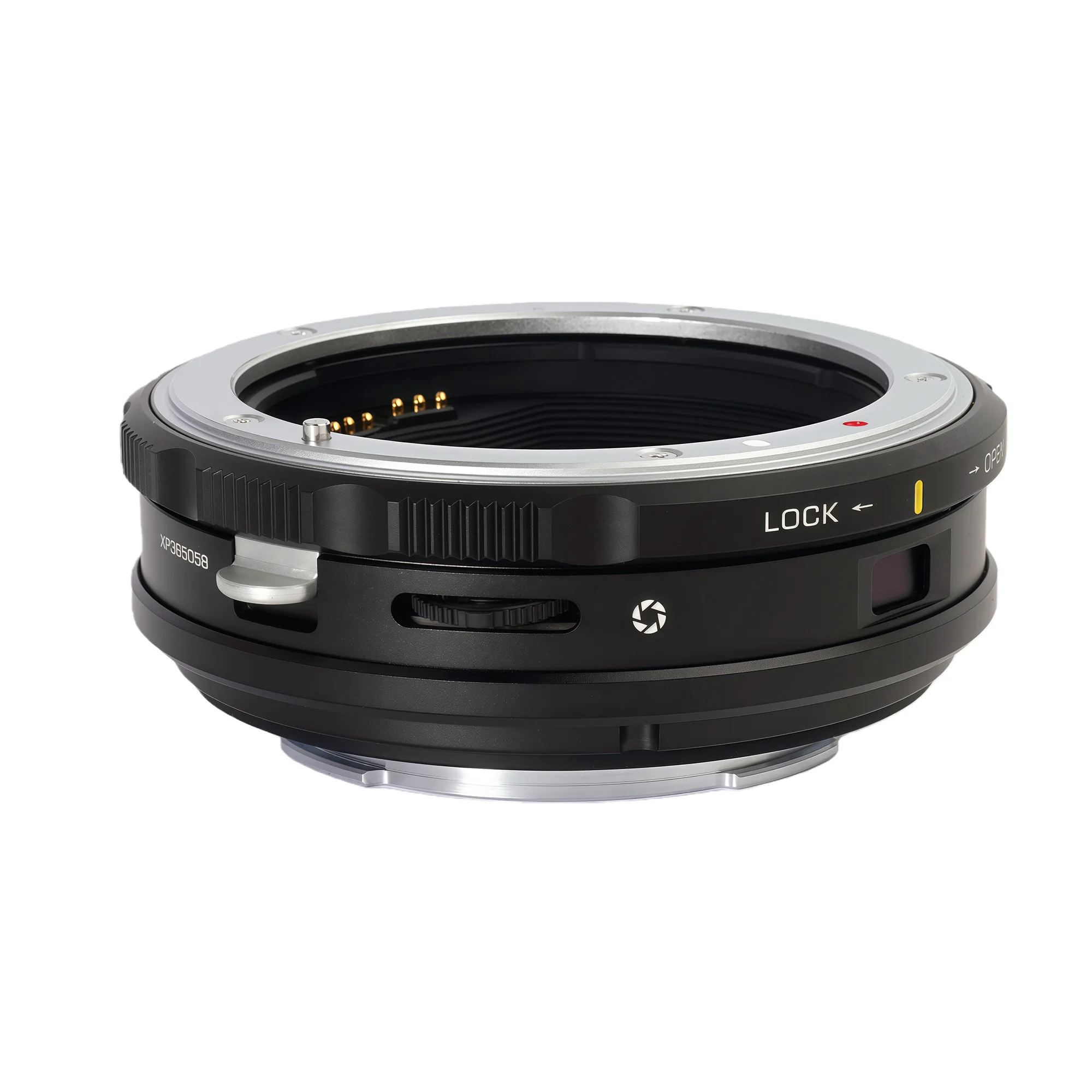 Фото Переходное кольцо XPimage для объективов Canon EF на камеры Leica SL или Panasonic S5 L с регулировкой диафрагмы №4