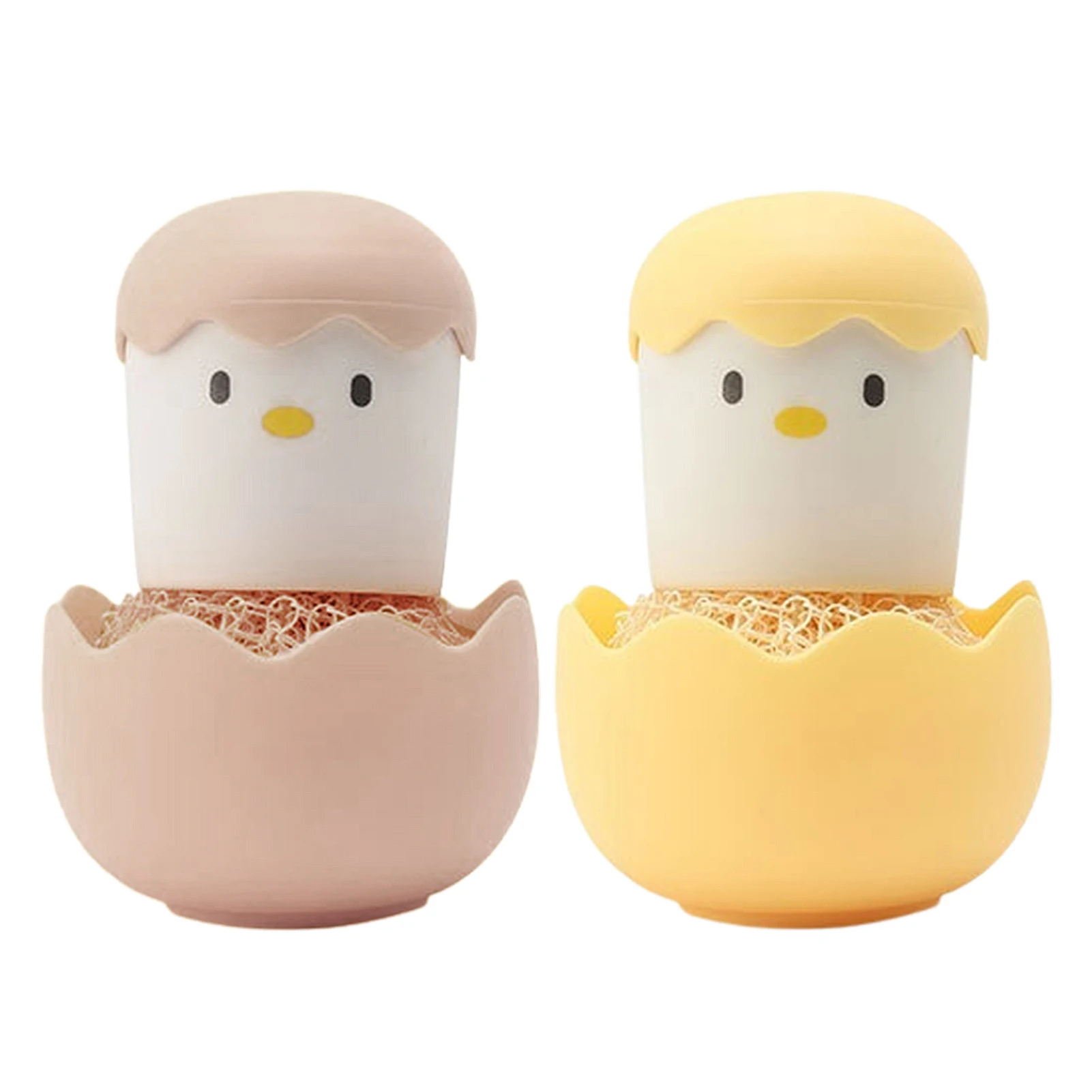 

Egg Shape Kitchen Cleaning Brush Creative Cookware Washing Brush Durable Cookware Cleaning Tool Convenient To Use Good Kitchen