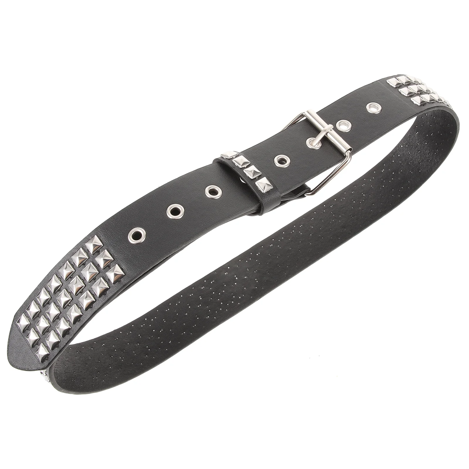 

Men Belt Steampunk Style All Matching Belts Female Waist Jeans Women Iron Ring Buckle Miss