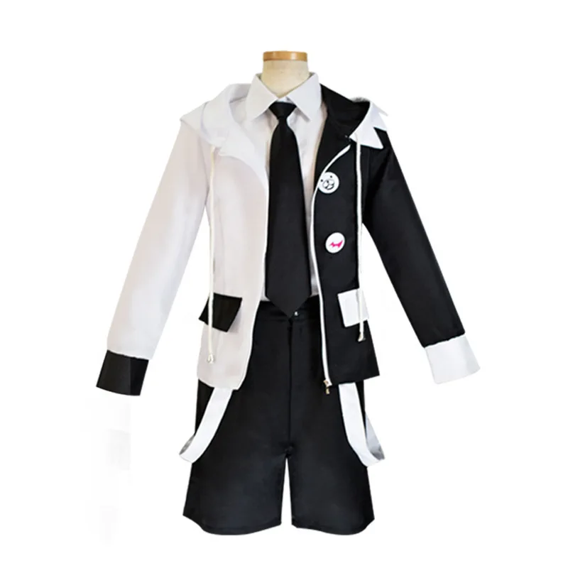 Danganronpa V3 Monokuma Cosplay Costumes Unisex Suit Monomi Woman Clothing Coat Skirt Pants  anime clothes images - 6