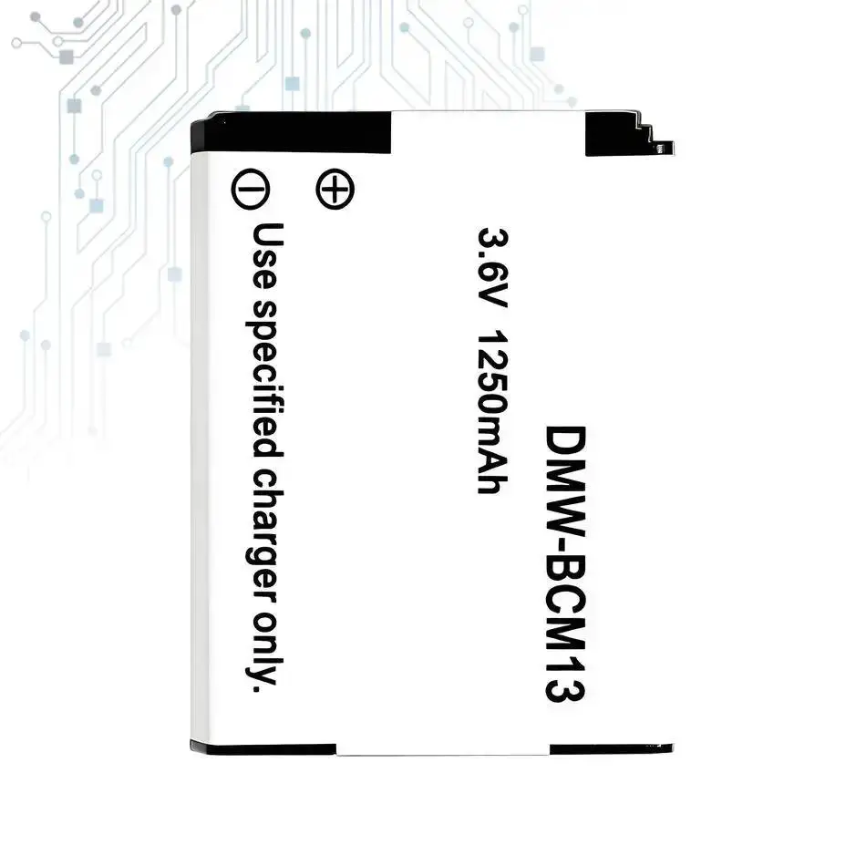 Фото Аккумулятор для камеры Dmw-BCM13E 1250 мАч для Panasonic Dmc-TZ37 TZ40 TZ41 TZ55 TZ56 TZ57 TZ58 TZ60 TZ61 TZ70 LZ40 DC-TS7 №3