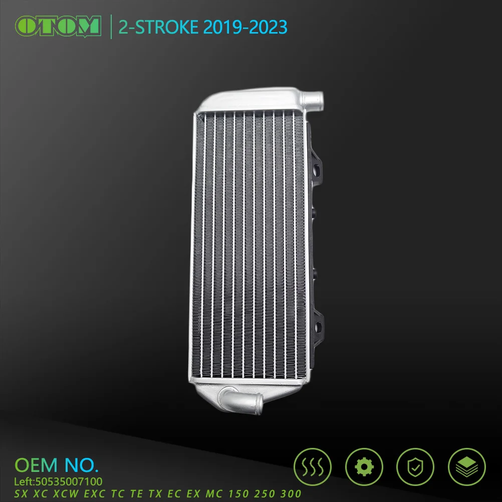 

OTOM 2019-2023 мотоциклетный радиатор, алюминиевый охлаждающий жидкость для KTM HUSQVARNA GASGAS SX SXF EXC EXCF TC TE FC FE MC MCF