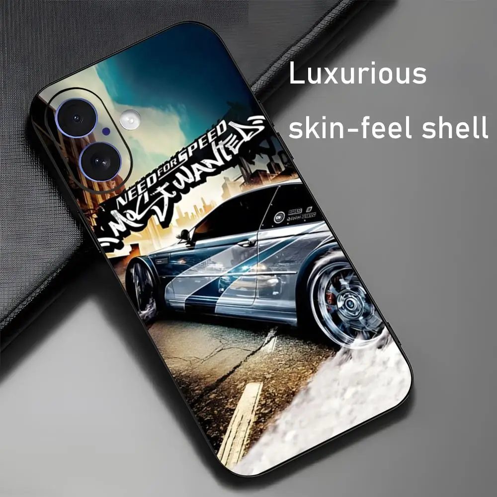 Фото Чехол для телефона Need For S-Speed Racing для iPhone 17 16 15 14 13 12 11 X XR XS 8 Plus Mini Pro Max, мягкий, черный, противоударный №2