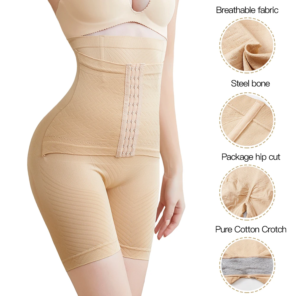 

Women High Waist Shaping Panties Breathable Body Shaper Slimming Tummy Underwear Butt Lifter Seamless panty shaperwear Ladies
