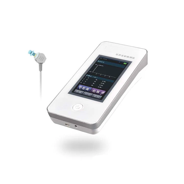 Newborns hearing emmisions with printer / OAE otoacoustic emission
