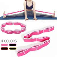 elastique sport fitness exercise resistance bands set yoga pull strap belt polyester latex elastic latin dance stretching band