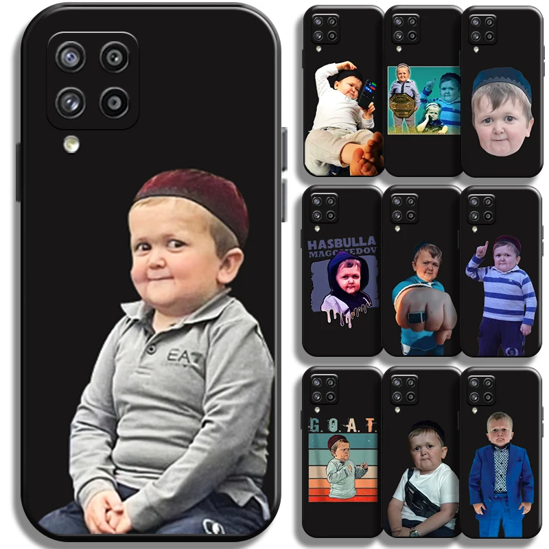 

Hasbulla Funny Cute Children Phone Case For Samsung Galaxy A22 A22 5G Cases Shockproof Shell Carcasa Back Coque TPU