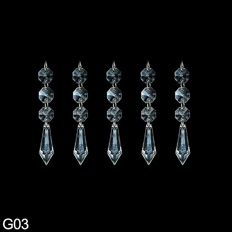 

5 шт. акриловые хрустальные бусины, подвески для штор, прозрачные капли воды, ромбовидная люстра, подвесной декор, гирлянда для свадебной вечеринки