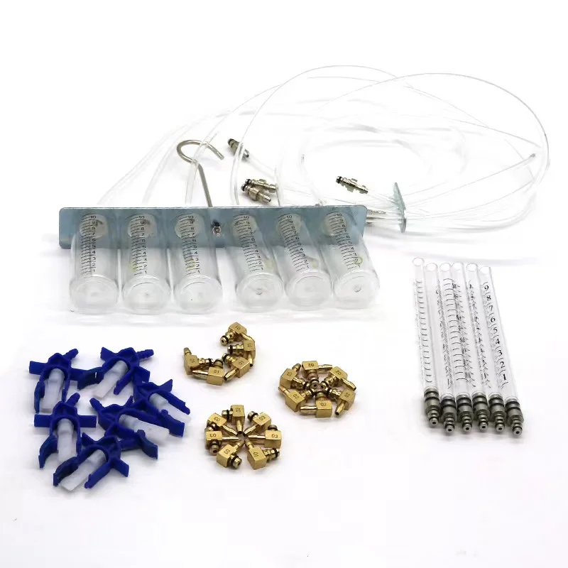 Бесплатная доставка тестер расходомера дизельного инжектора набор для проверки