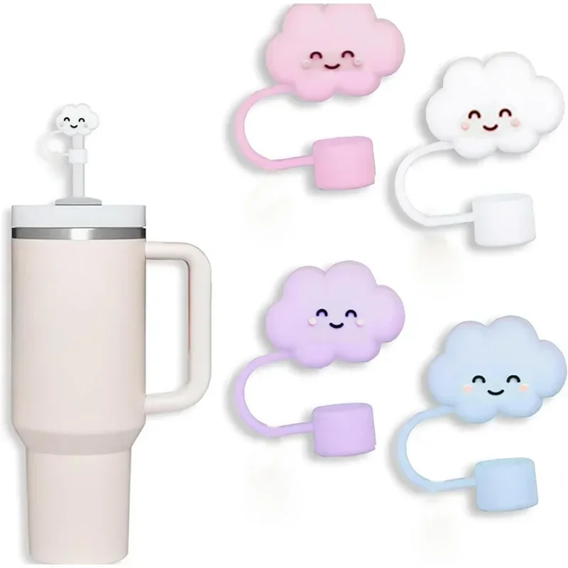 10 мм силиконовые защитные соломинки Lovely Cloud для чашки Стэнли 30 и 40 унций