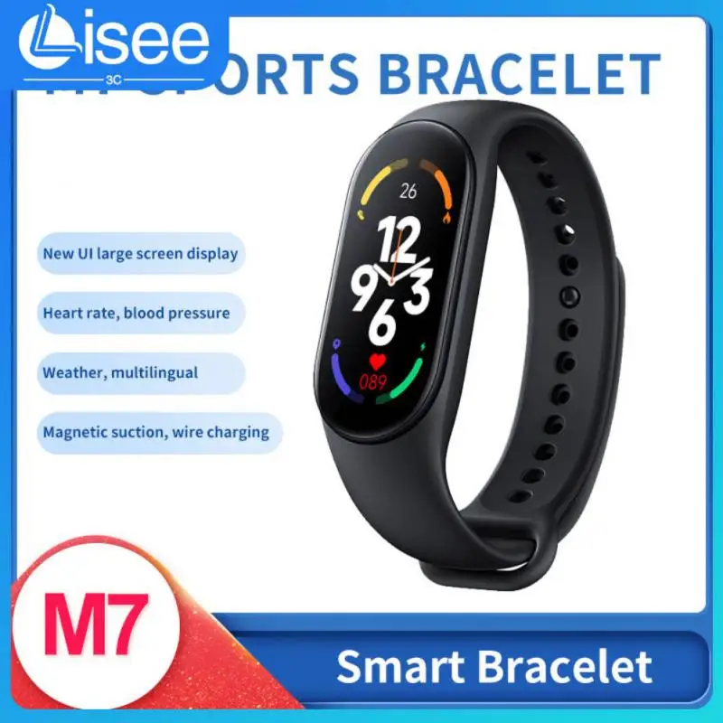 

Fitness Tracker HD Large Screen M7 Smart Watch IP67 Waterproof Smart Bracelet Blood Pressure Smartwatch For Xiaomi Phones