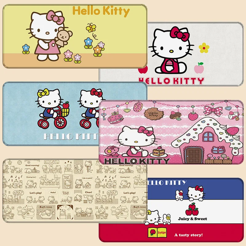 

Hello Kitty Mouse Pad Cartoon Cute Girl Extra Large Office Computer Table Pad