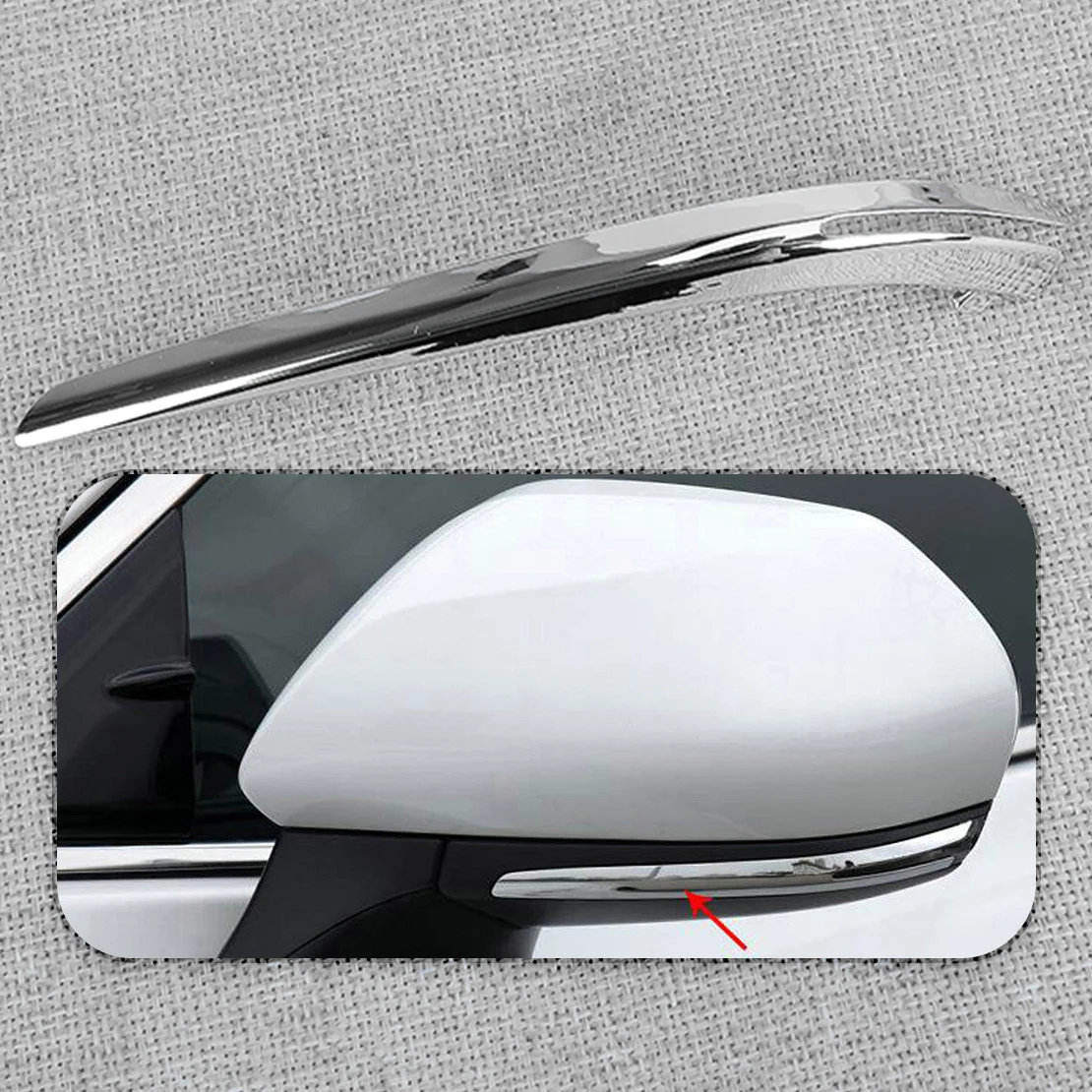 НОВАЯ левая боковая крышка зеркала заднего вида защитная накладка в полоску