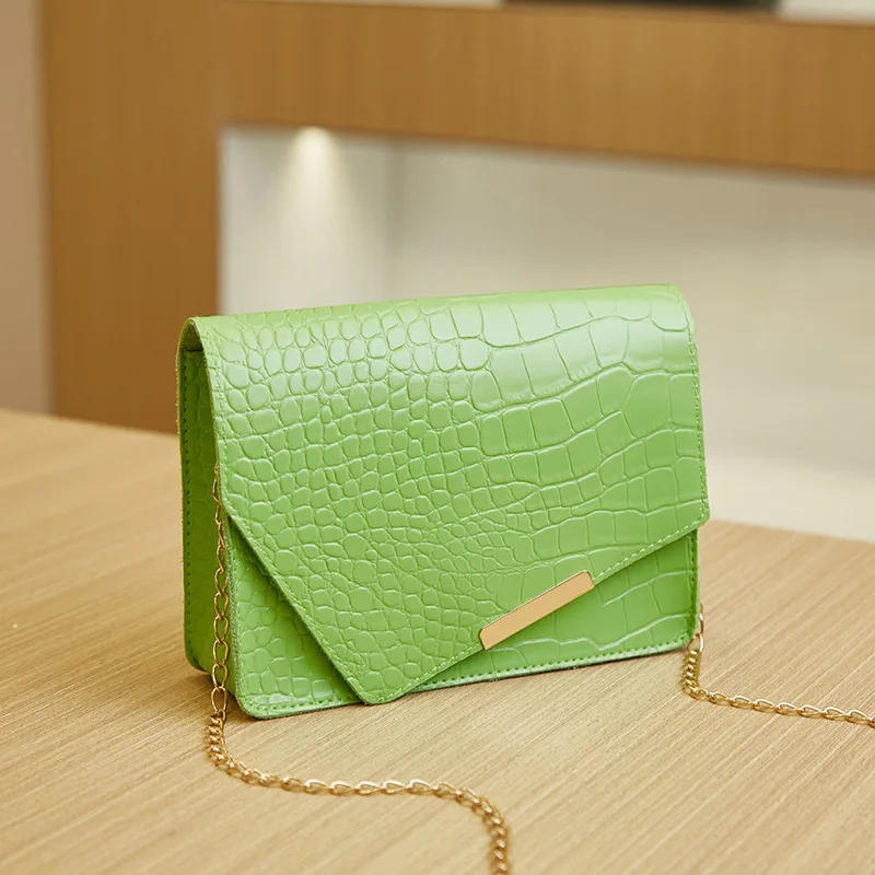 

Fashion Mini Women Bags New Luxury Shoulder Bag Chain Crossbody Bag Pu Solid Color Purses Hasp Luxury Design ショルダーウォレット