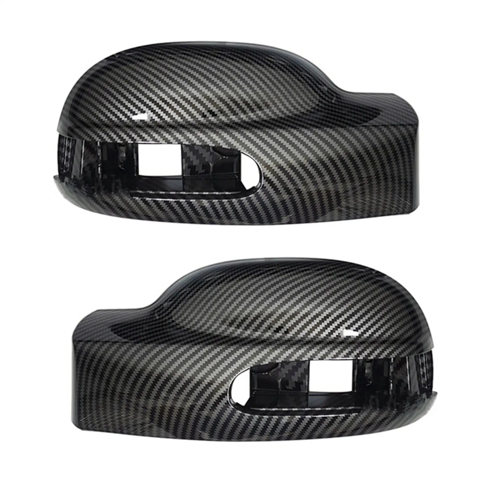 

1 пара, колпачки для зеркала заднего вида из углеродного волокна для Mercedes-Benz Viano W639 2003 - 2010 A6398110461 A6398110561