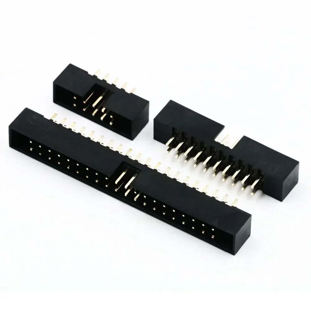 FC 6/8/10/12/14/16/18/20/24/26/30/34/40/50Pin 2.0mm Pitch Female IDC Socket Connector Ribbon Cable DC3 Header Male