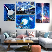 japanese anime hd poster canvas painting decorative painting home decor bedroom living room decor wall art hang decoraci%c3%b3n hogar
