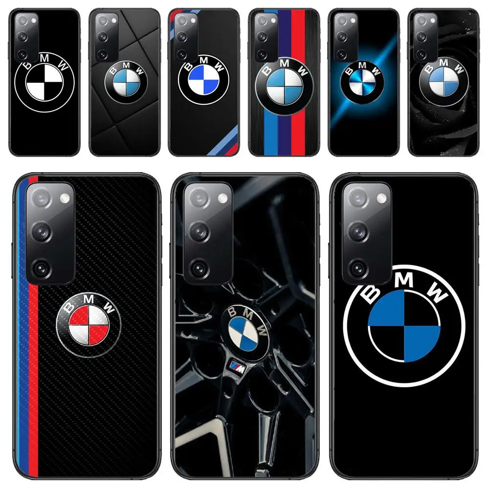 

Bmw Logo Silicone Phone Case Luxury Fashion For Samsung Galaxy S23 S21 S10 S30 S20 S22 S8 S9 S30 Pro Plus Ultra Fe Black Covers