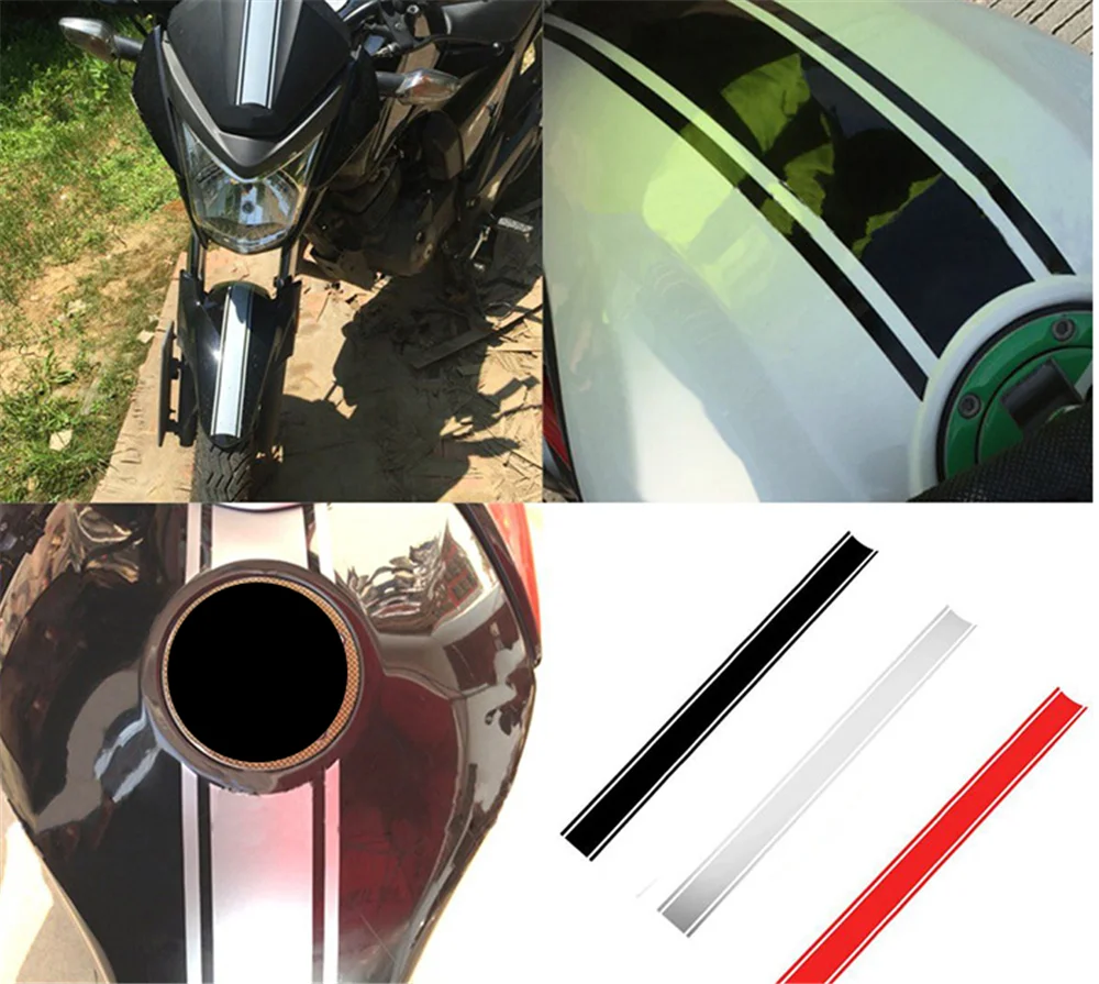 

Светоотражающие наклейки для автомобиля и мотоцикла, 50 х4, 5 см