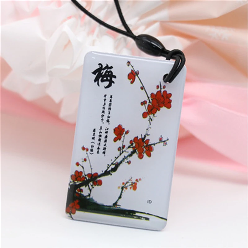 

125Khz Rewritable RFID Glue Dropping Mini Tag Keyfobs Key Chain Cartoon T5577 Key Fob Ring Badge EM4305 Token Blank Card