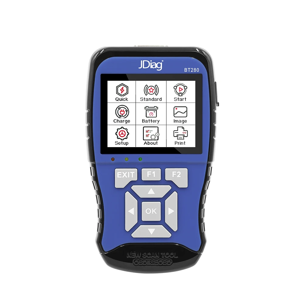 

Quality Assurance Professional Battery Analyzer JDiag BT280 Universal Battery Tester For Cars Trucks Boats Motorcycle Etc