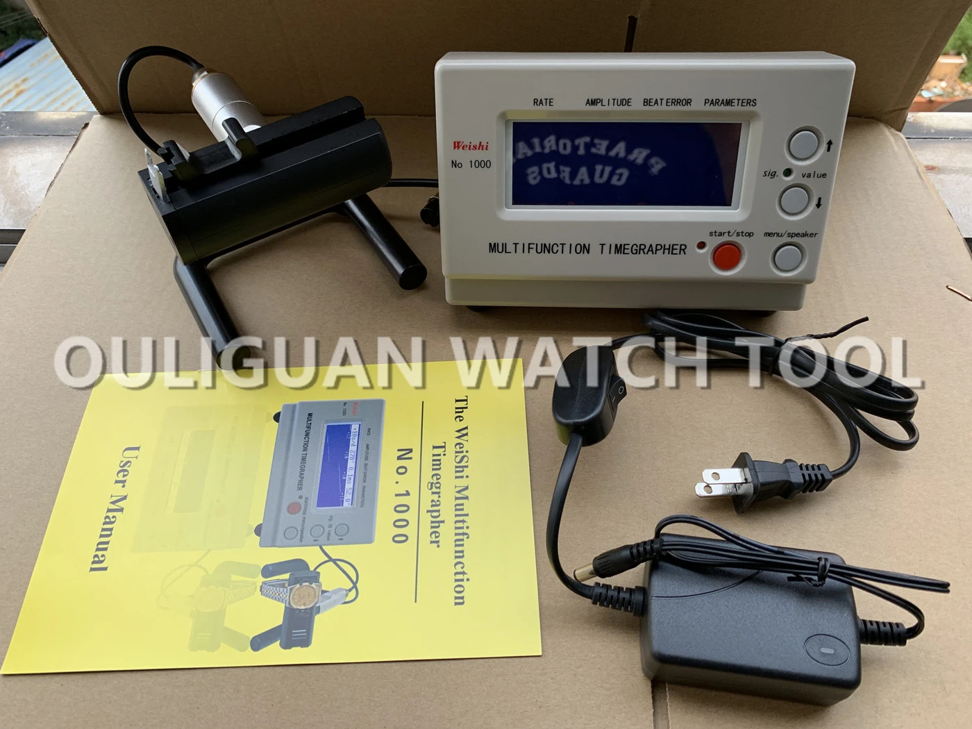 Mechanical Watch Tester Timing Timegrapher for Repairers and hobbyists,No.1000 timegrapher
