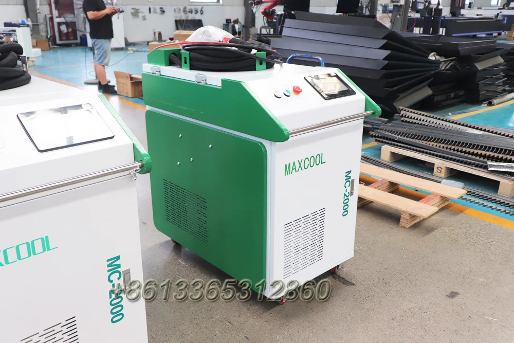 Maxcool 2 кВт непрерывный волоконный лазерный очиститель с лазером MAX мощностью для