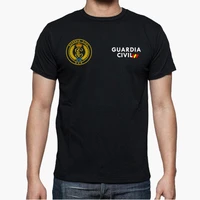 espa%c3%b1a guardia civil gar insignia camiseta 100 algod%c3%b3n de alta calidad cuello redondo casual top