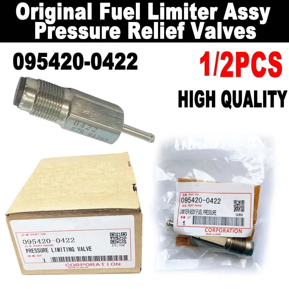 

1/2PCS For D-ENSO Original 095420-0440 095420-0140 Fuel Pressure Limiting Valve, Fuel Pressure Relief Valve 8029338 0954200440