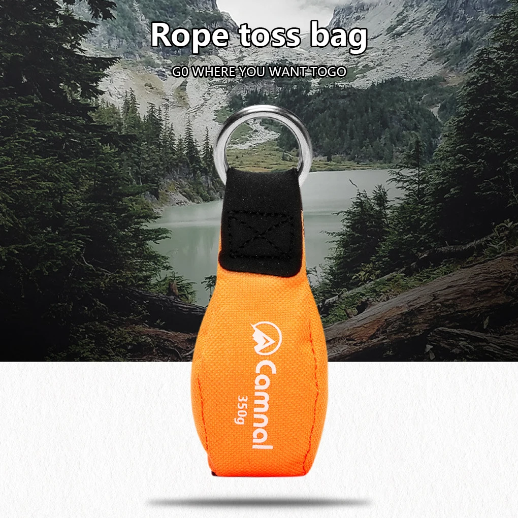 

Throwing Bag Sporting Supplies Outdoor Sports Fittings Sport Accessories Rope Handbags for Climbing Rocks 250g Orange