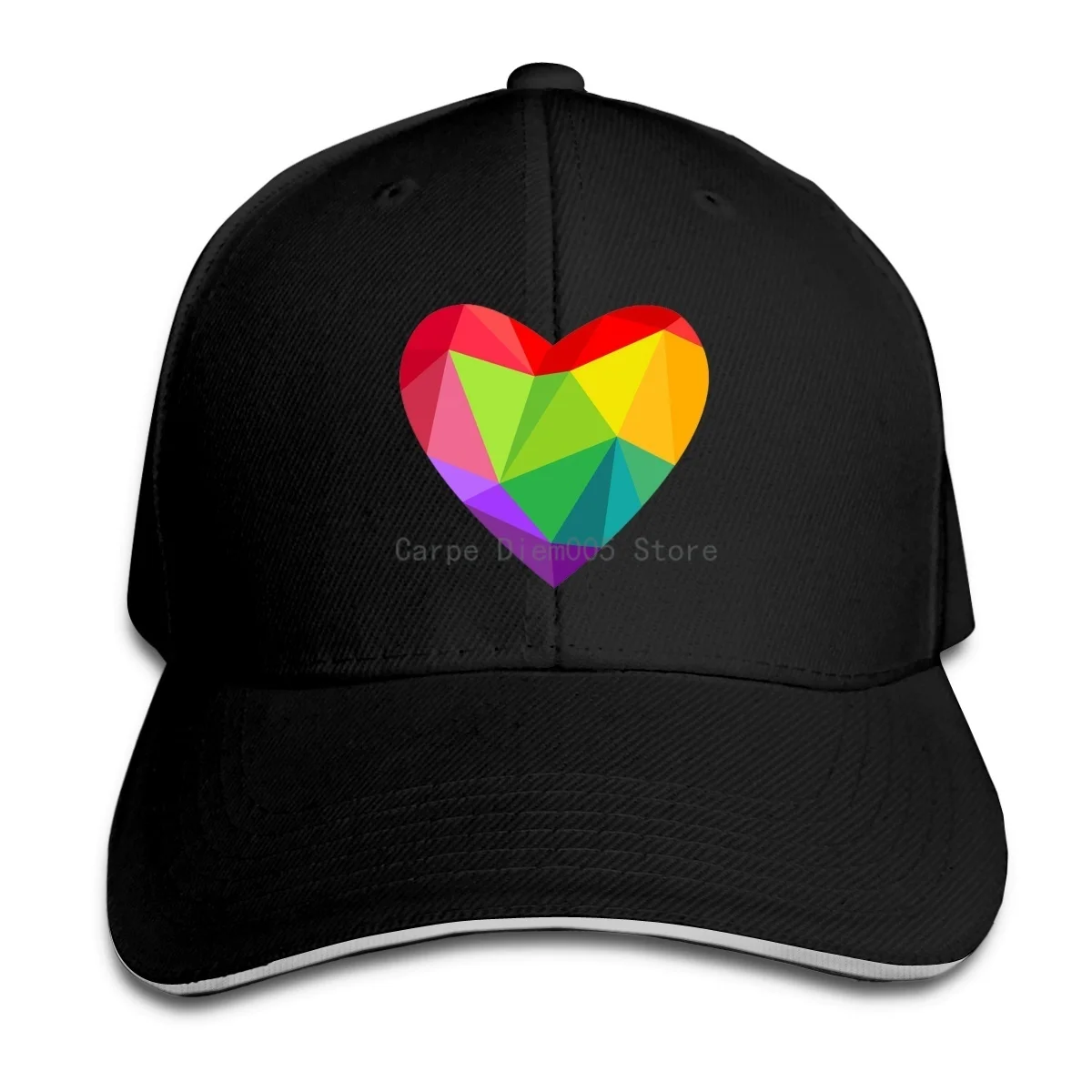 

Lgbt Casquette Adjustable Mesh Trucker Cap Snap Back Trucker Baseball Cap