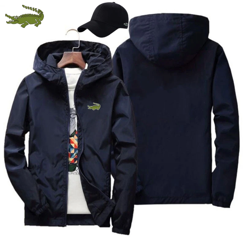 

2023 Cartelo Embroidered Jacket Bomber Jacket Men's Sun Protection Skinwear Four Seasons Men's Fitness Sweatshirts Zip-Up Jacke