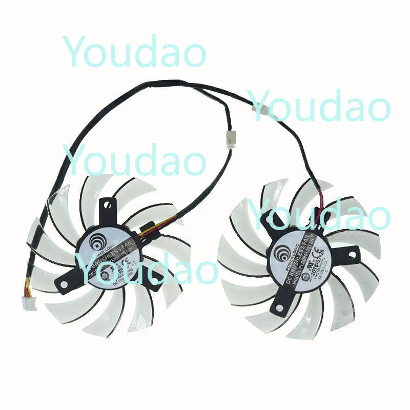 Вентилятор графической карты PLD08010S12H для GIGABYTE GTX 750Ti GT440 GT610 GT730 HD 6850