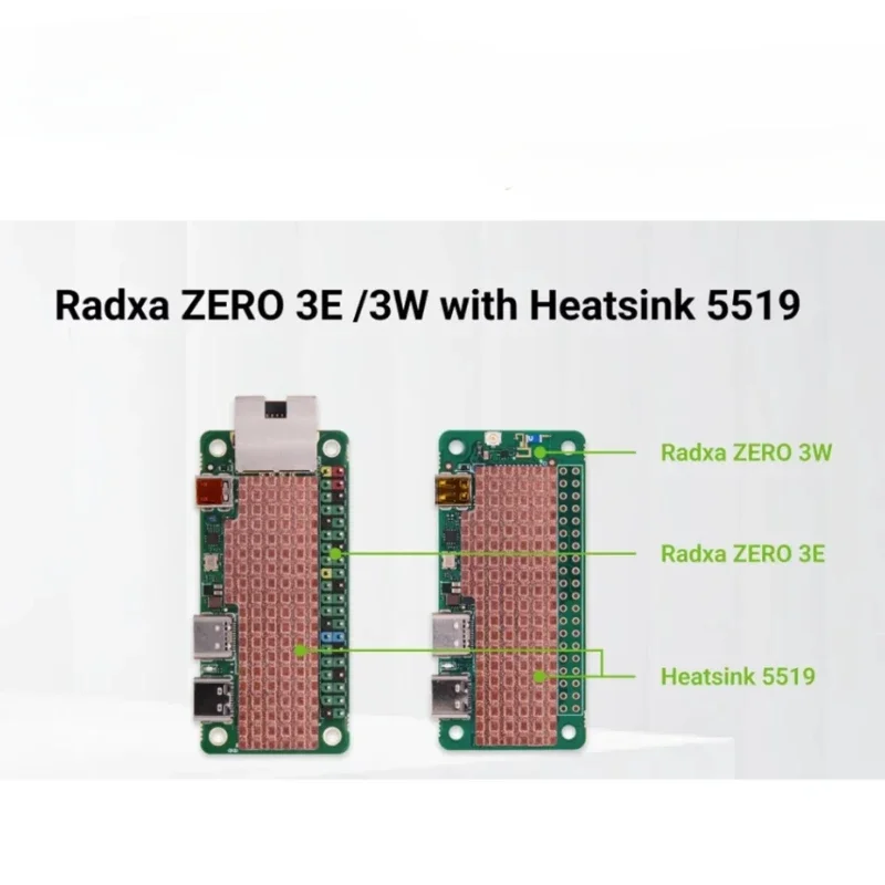 Радиатор 5519A для Radxa ZERO 3W/3E