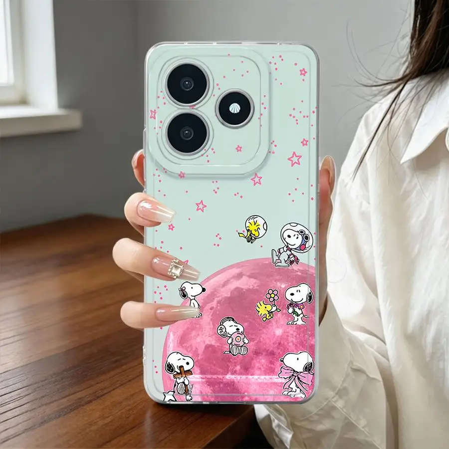 Фото Чехол для Honor X9a X8a 90 Lite X9b X7b X8 X8b, мягкий чехол для телефона Space Cute S-noopys №3