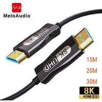 MeloAudio 8K HDMI Cable HDMI 2.1 48Gbps Ultra High Speed Wire for Xiaomi Xbox Series X PS5 PS4 Chromebook Laptops 120Hz 4K Cord