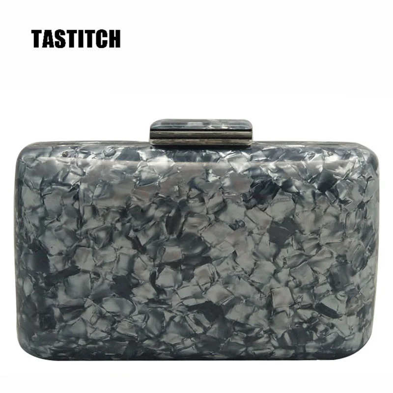 

Acrylic Bags Shell Evening Bag Women's Clutch Bag Chains Bags Party Prom Wedding Handbags Bridesmaid Clutches Purses