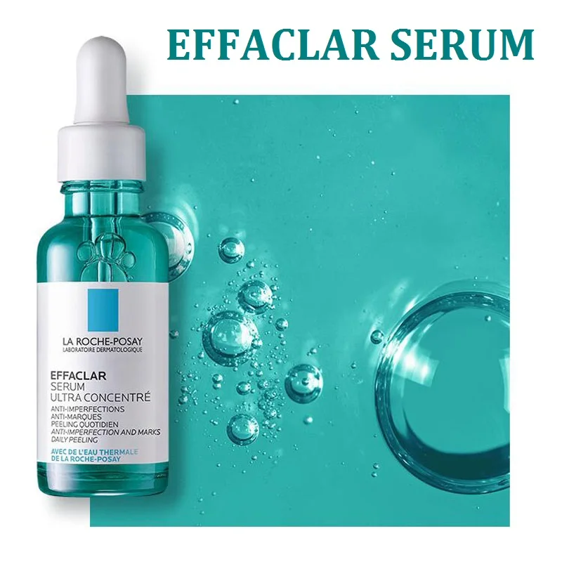 

La Roche Posay Effaclar Ultra Concentrated Serum Acne Treatment Repair Fade Red Stracks Anti-Aging Shrink Pores Essence 30ML