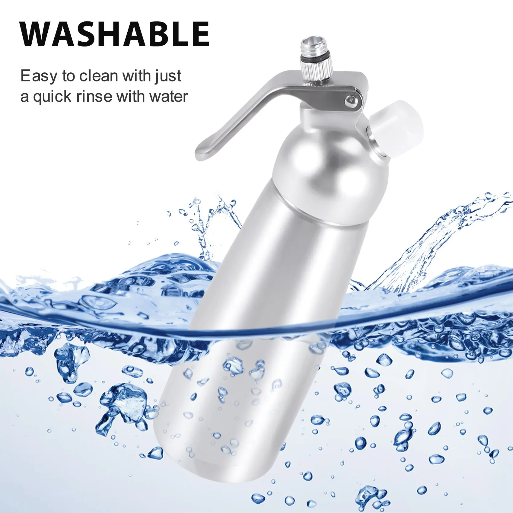 Профессиональный фотоаппарат для взбивания крема емкость 500 мл из нержавеющей