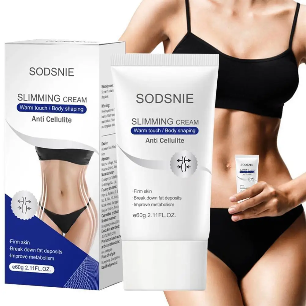 

Slimming Cream Lifting Firming Body Shaping Anti Cellulite Improve Metabolism Break Down Fat Deposits Lose Weight Skin Care 60g