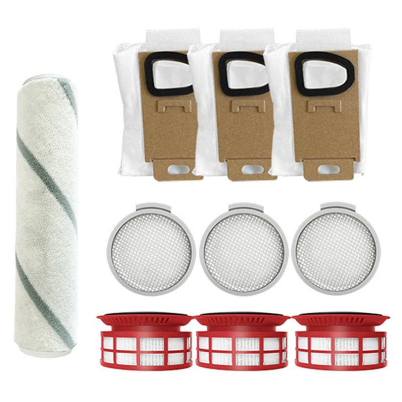 

Roller Brush HEPA Filter And Dust Bag Replacement Parts Kits For Roborock H7 Robotic Vacuum Cleaner
