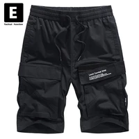 mens cargo shorts streetwear pockets techwear shorts summer military tactical function short pants harajuku dark bottoms