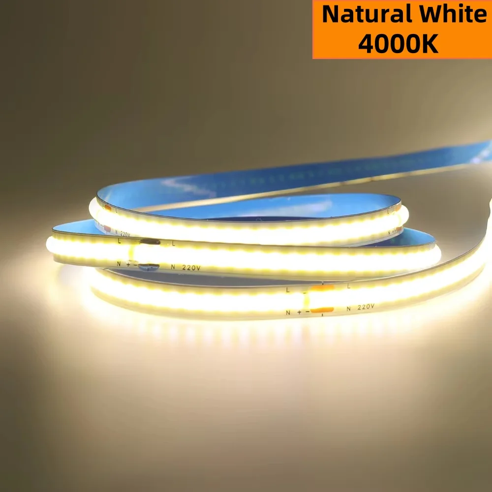 

Светодиодная лента 5M COB 320LED/м тёплый белый 12В