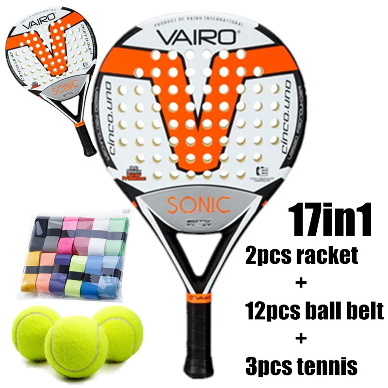 

Tennis Racket Professional Series VairoCarbon Fiber Cricket Racket Beach Racket