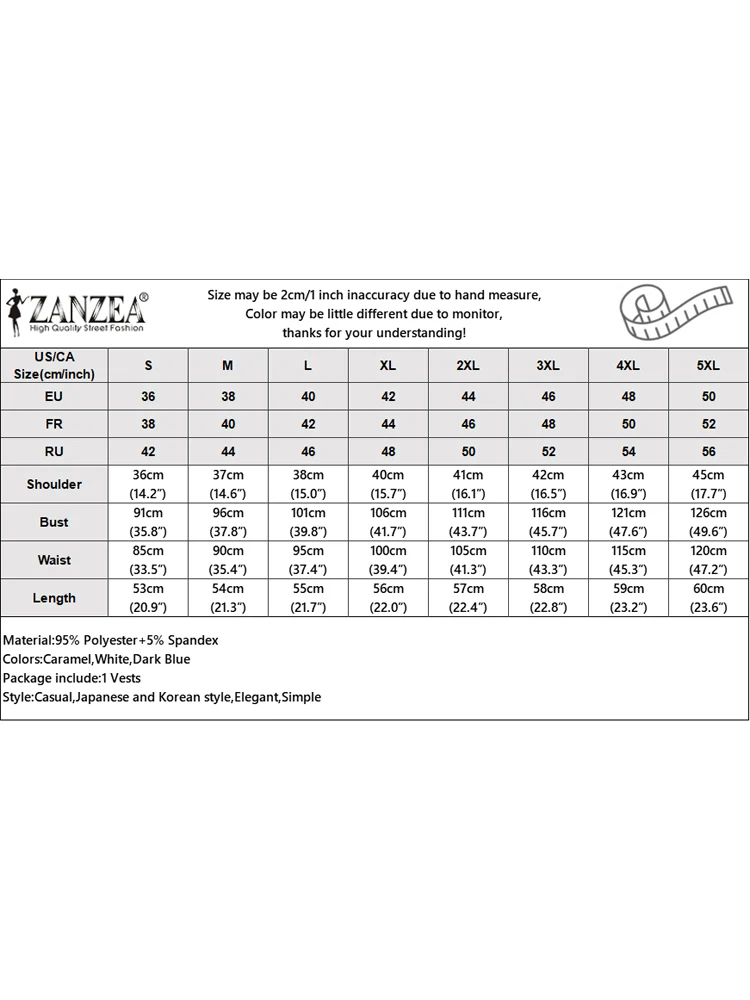 ZANZEA новый шикарный женский жилет на пуговицах элегантный французский с