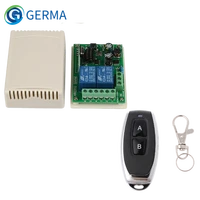 germa 433mhz universal wireless remote control switch ac 250v 110v 220v 2ch relay receiver module rf 433 mhz remote controls