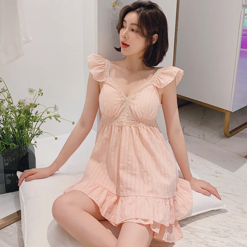 100% Cotton Palace Princess Pajamas Summer Shorts Plus Size Pajamas Sexy Pajamas  سكسي نيك  pajamas for teen girls