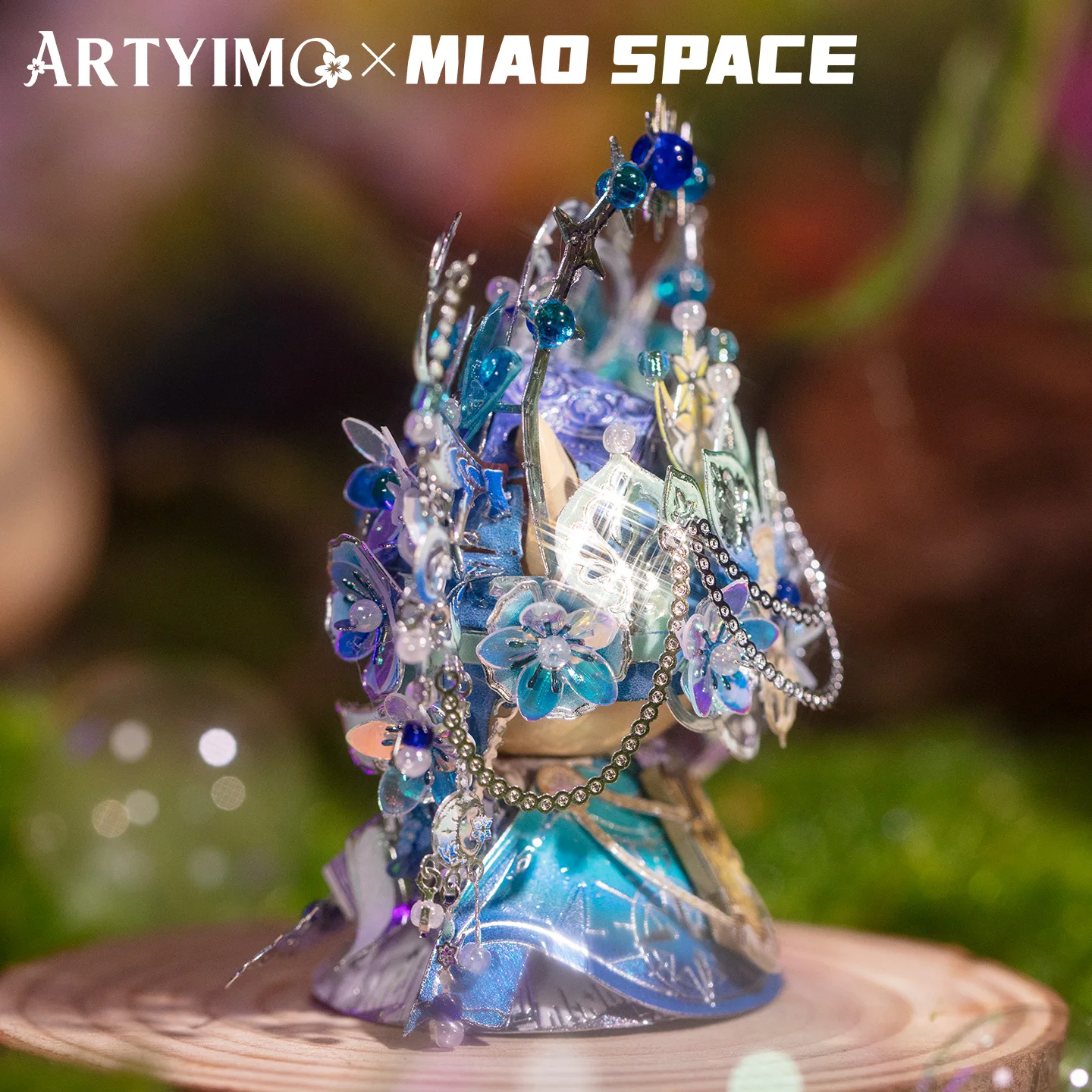 Фото ARTYIMO Artemis MIAO 3D металлическая головоломка, набор для самостоятельной сборки, головоломка-тестер на логику, украшение для стола, подарок на Рождество, Хэллоуин, день рождения, коллекционный предмет №4